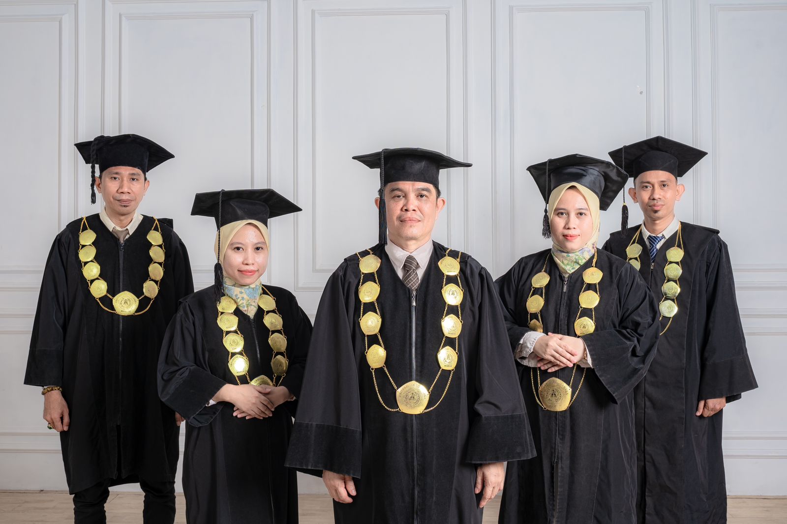 Foto Toga Bersama Rektor & Wakil Rektor